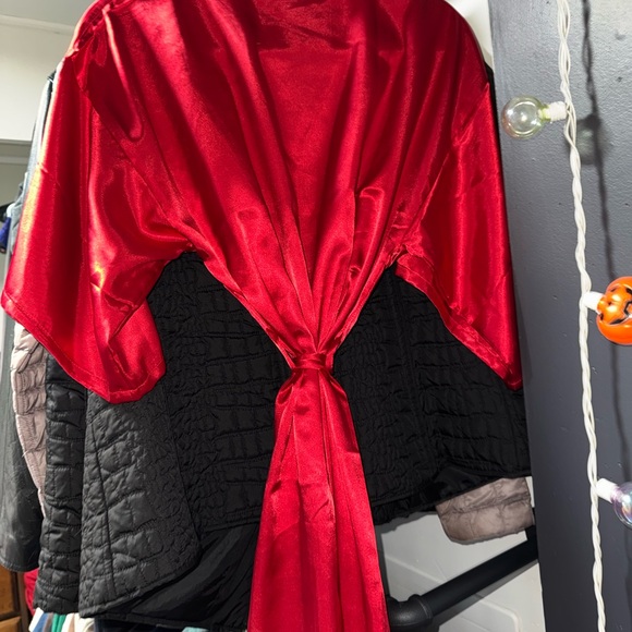 Silk Red Robe - Picture 5 of 6